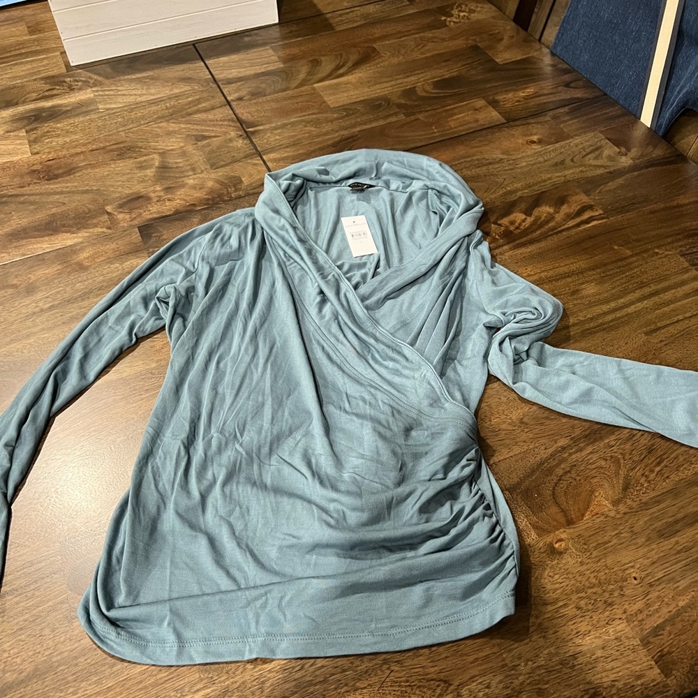 Ann Taylor Wrap/Shirt